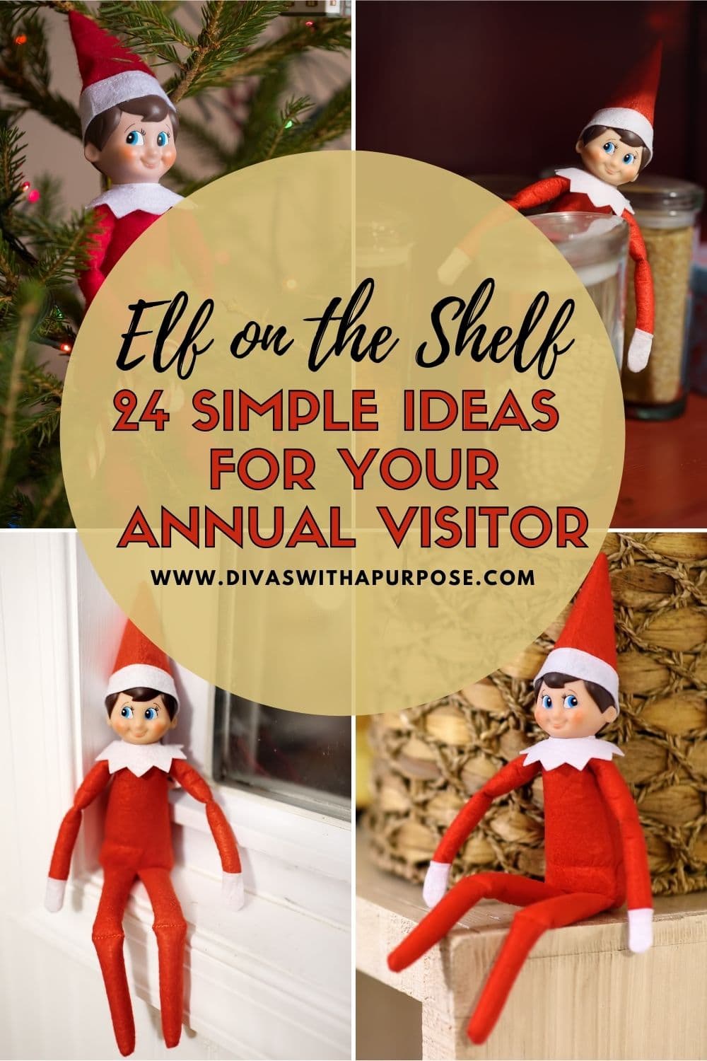 24 Easy Elf on the Shelf Ideas