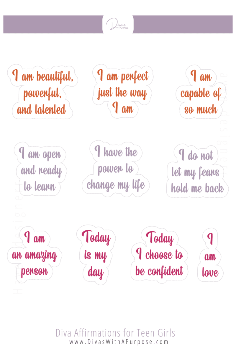 affirmations for 5 year old girl